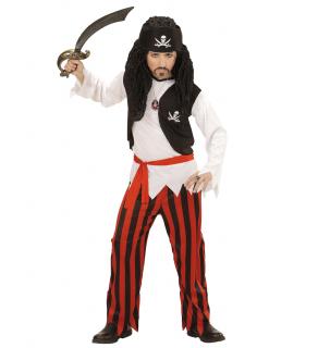 Pirátský kostým pro děti Dětské velikosti kostýmů: 116 cm (4-5 let)
