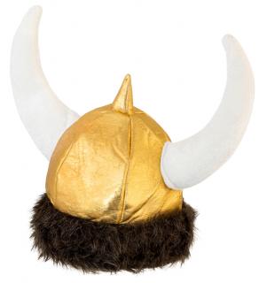 Plyšová helma viking