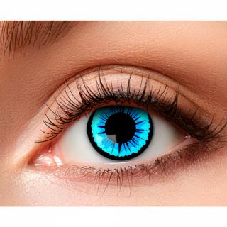 Světle modré kontaktní čočky (týdenní)