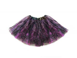 Tutu sukně pro děti fialová pavučina