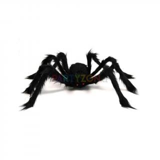 Umělý chlupatý pavouk 30x60 cm