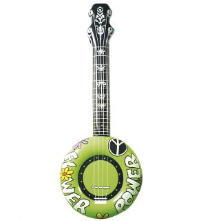 Zelené nafukovací banjo