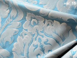Historický brokát 160 50749 POUPĚ modrá Barevná varianta: béžová 15
