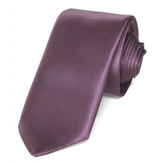 Kravata PESh 6 cm satén fialová Barevná varianta: tmavě fialová 09