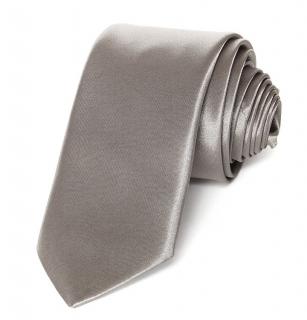 Kravata PESh 6 cm satén šedá Barevná varianta: šedá 34