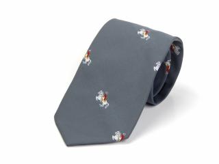 Kravata PESh 9 cm ŠPANĚLSKÁ ŠKOLA šedá