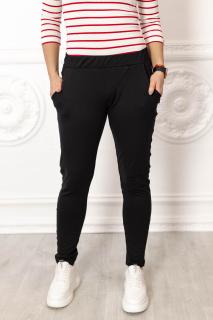 Kalhoty Elli Black L - standardní délka