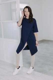 Tričko Long Wave Navy M/L