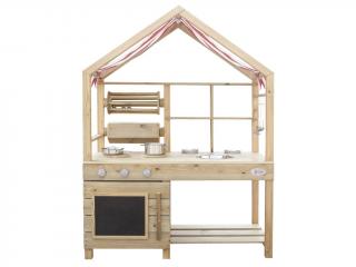 Dětská dřevěná kuchyňka - venkovní