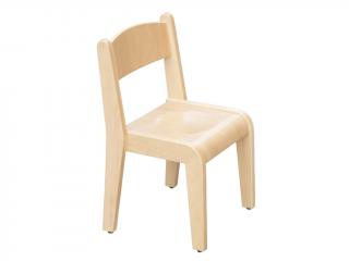 Dětská dřevěná židlička z bukového dřeva