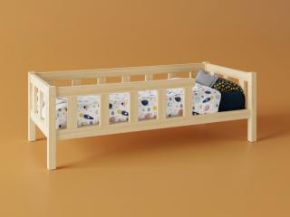 Dětská postel se zábranou (plůtkem) - na nožkách rozměr lůžka: 100 x 180 cm, šuplík, nožičky: s nožičkami, bez šuplíku
