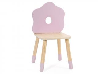 Dětská židlička - květina