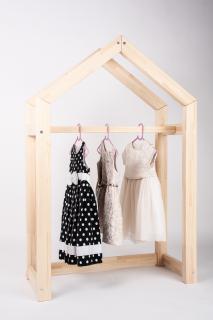 Dětský stojan na oblečení premium dostupné rozměry: 100 cm x 40 cm x 138 cm