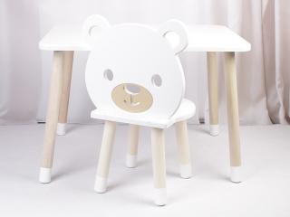Dětský stůl a židle Medvídek varianta: stůl + 1 židle