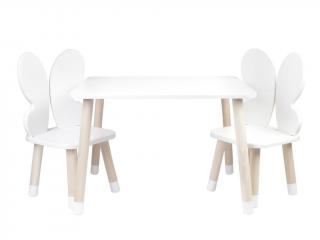 Dětský stůl a židle Motýlí křídla varianta: stůl + 2 židle