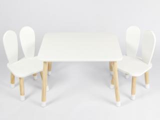 Dětský stůl a židle Zaječí ouška varianta: stůl + 2 židle