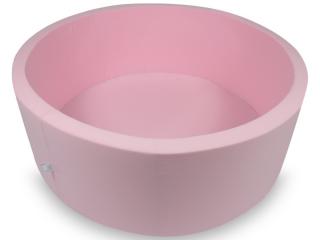 Dětský suchý bazének kulatý 110x40 bez míčků - růžový
