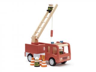 Kids Concept Dřevěný hasičský vůz AIDEN