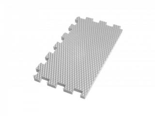 Krajový díl pěnového puzzle podložky barva: světle šedá