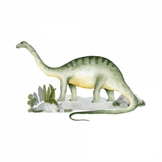 Nálepka na zeď Brontosaurus Velikost: maxi - XL