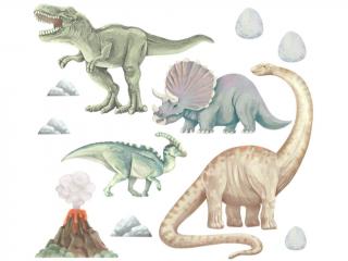 Nálepka na zeď - Dinosauři I