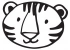 Nálepky  na zeď varianta: tygr