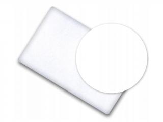 Napínací prostěradlo do postýlky i postele Bílé rozměr: 60 x 120 cm