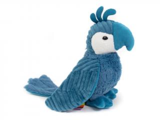 Plyšový papoušek barva: Modrá