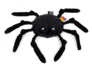 Plyšový pavouk barva: černá