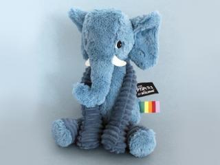 Plyšový slon barva: Modrá