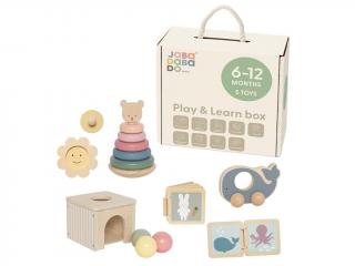 Sada hraček (edukativní box) pro miminka 6–⁠12 měsíců