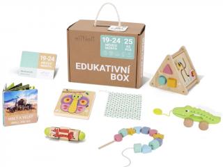 Sada naučných hraček pro děti od 1,5 roku (19–⁠24 měsíců) - edukativní box