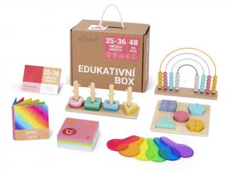 Sada naučných hraček pro děti od 2 let (25–⁠36 měsíců) - edukativní box