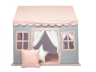 Set - Hrací domeček pro děti Malinová zmrzlina s matrací - luxury