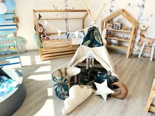Set teepee stan Opičky varianta: luxury