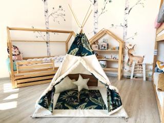 Set teepee stan Opičky varianta: standard
