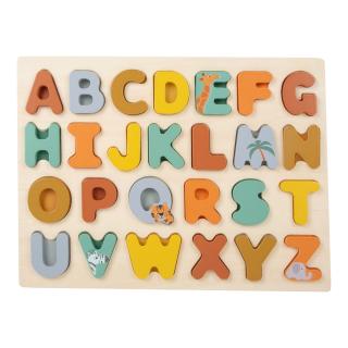 Vkládací puzzle Safari abeceda