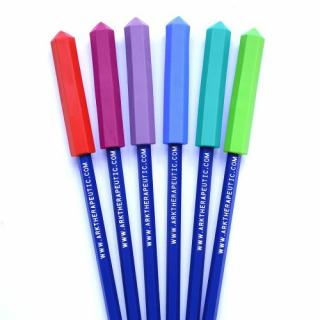 Žvýkací násada na tužku, MĚKKÁ, různé barvy