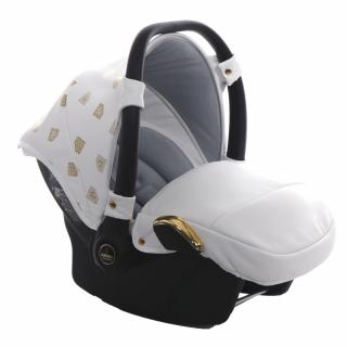 Junama Autosedačka (0-13 kg) Glow Barva: AS G 2 White/Gold