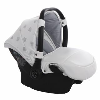 Junama Autosedačka (0-13 kg) Glow Barva: AS G 3 White/Silver