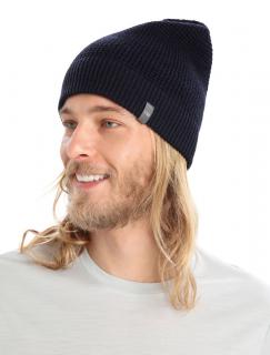 Čepice ICEBREAKER Adult Feadan Slouch Beanie, Midnight Navy velikost: OS (UNI)