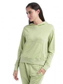 Dámská merino mikina s kapucí ICEBREAKER Wmns Merino Crush II LS Hoodie, Glazen velikost: L