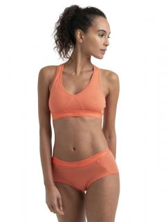 Dámská merino podprsenka ICEBREAKER Wmns Sprite Racerback Bra, Tang velikost: M