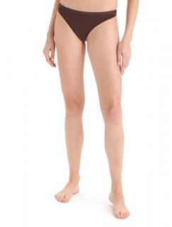 Dámské merino kalhotky ICEBREAKER Wmns Siren Thong, Umber velikost: S