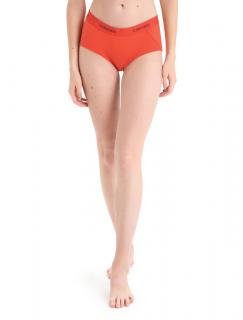 Dámské merino kalhotky ICEBREAKER Wmns Sprite Hot pants, Vibrant Earth velikost: XS