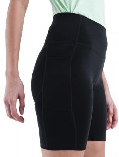 Dámské merino kraťasy ICEBREAKER Wmns Merino 260 Fastray II 8  High Rise Shorts, Black velikost: M