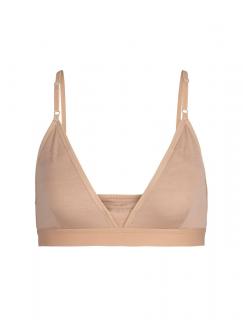 dámské merino podprsenka ICEBREAKER Wmns Siren Bra, Praline velikost: L