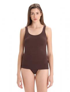 Dámské merino tílko ICEBREAKER Wmns Siren Tank, Umber velikost: M