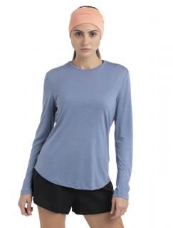 Dámské merino triko dlouhý rukáv ICEBREAKER Wmns Merino 125 Cool-Lite™ Sphere III LS Tee, Kyanite velikost: S