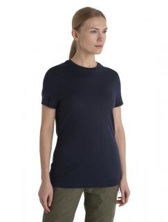 Dámské merino triko krátký rukáv ICEBREAKER Wmns Merino 150 Tech Lite III SS Tee, Midnight Navy velikost: L